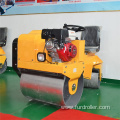 9HP Gasoline Powered 700kg Double Small Vibrating Roller